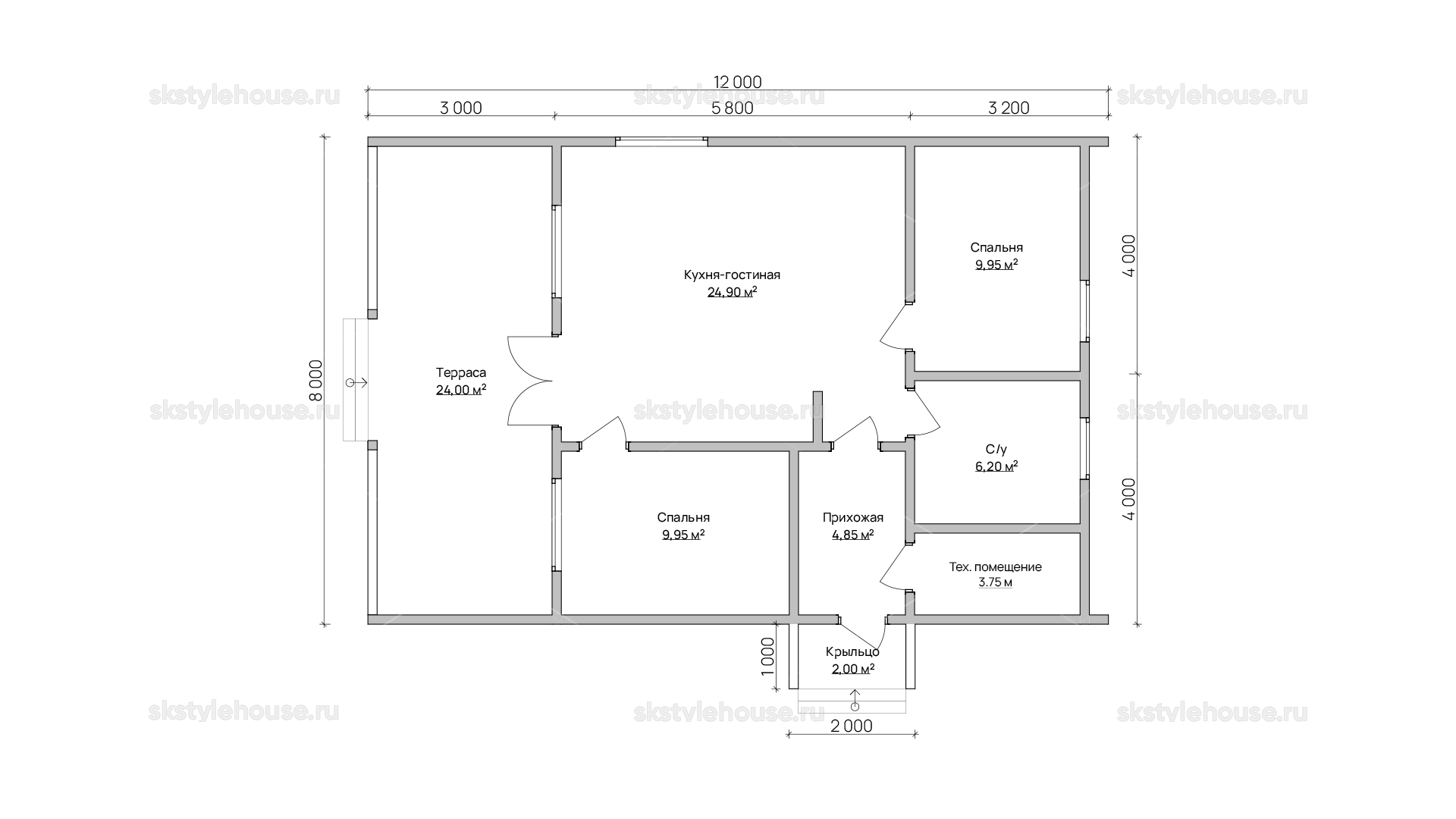 Планировка BARN 4.0