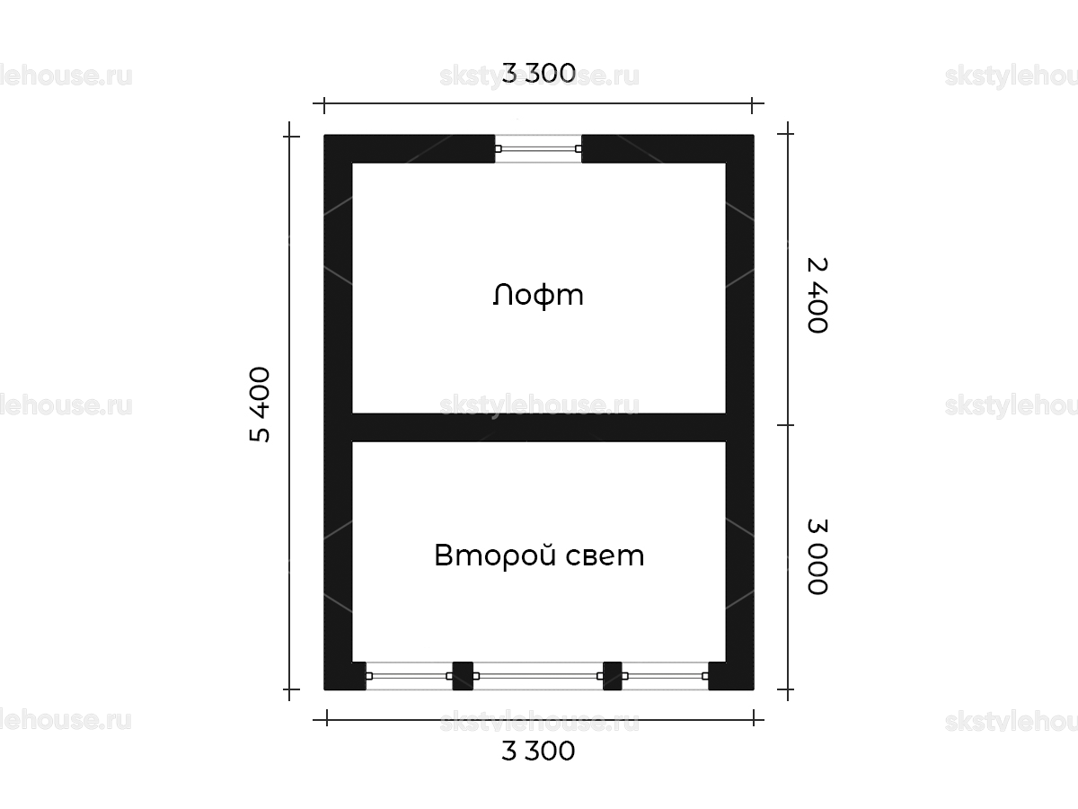 Планировка BARN MINI