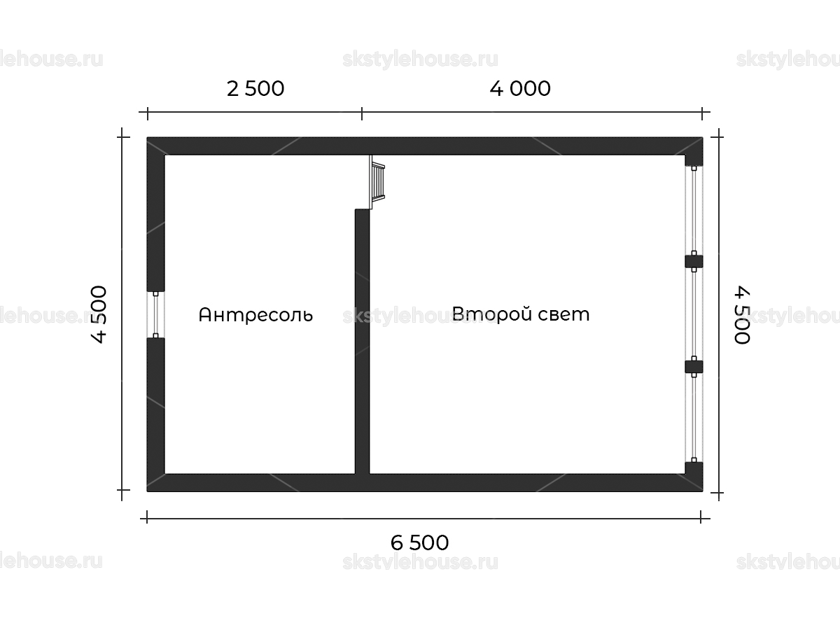 Планировка BARN SAUNA